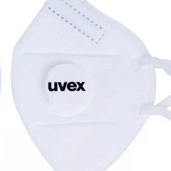 UVEX優(yōu)唯斯8721210折疊式帶閥KN95防塵口罩圖片3