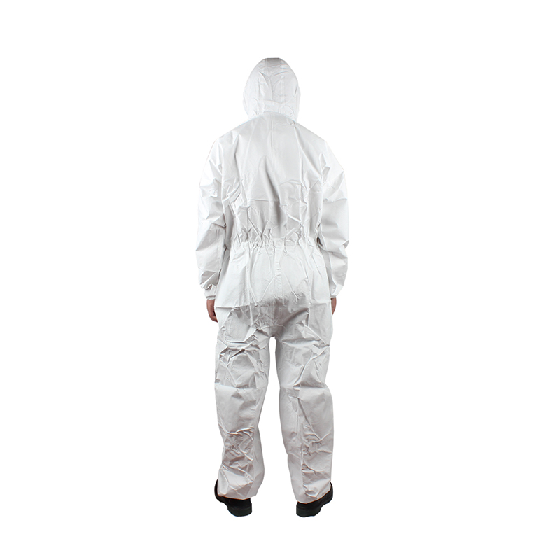 微護佳MG2500 WH25-W-99-111-02白色標(biāo)準型有帽連體防護服圖片3