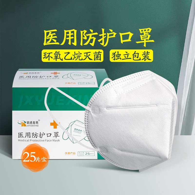 錦繡粵興M95-01滅菌級醫(yī)用防護口罩圖片3