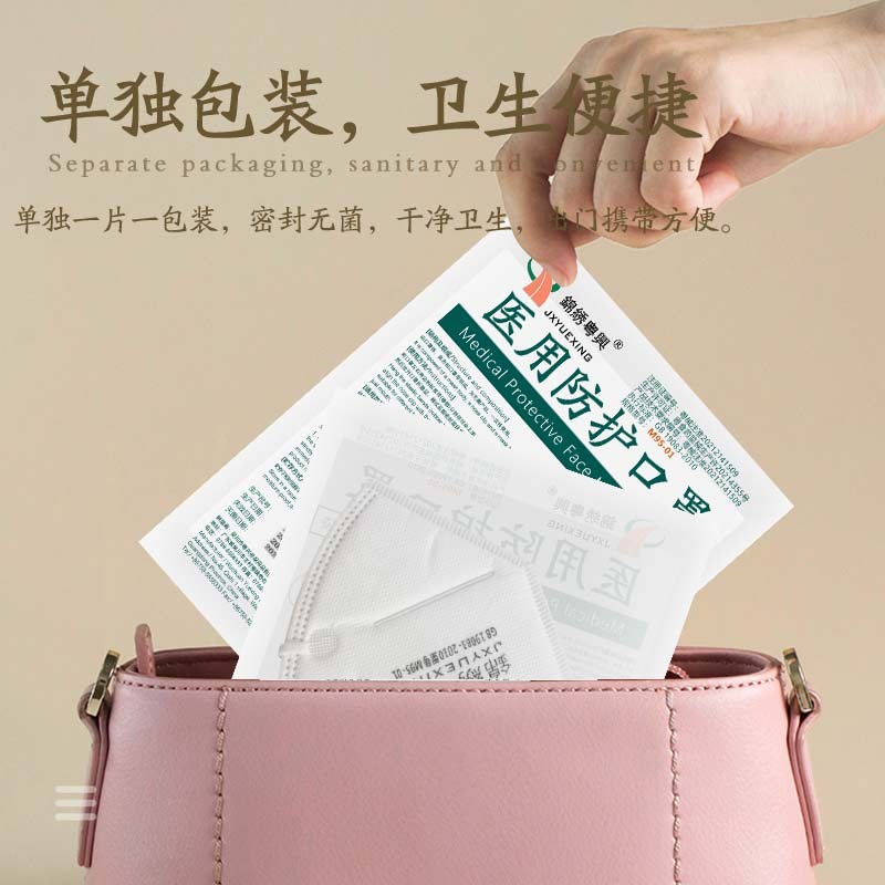 錦繡粵興M95-01滅菌級醫(yī)用防護口罩圖片6
