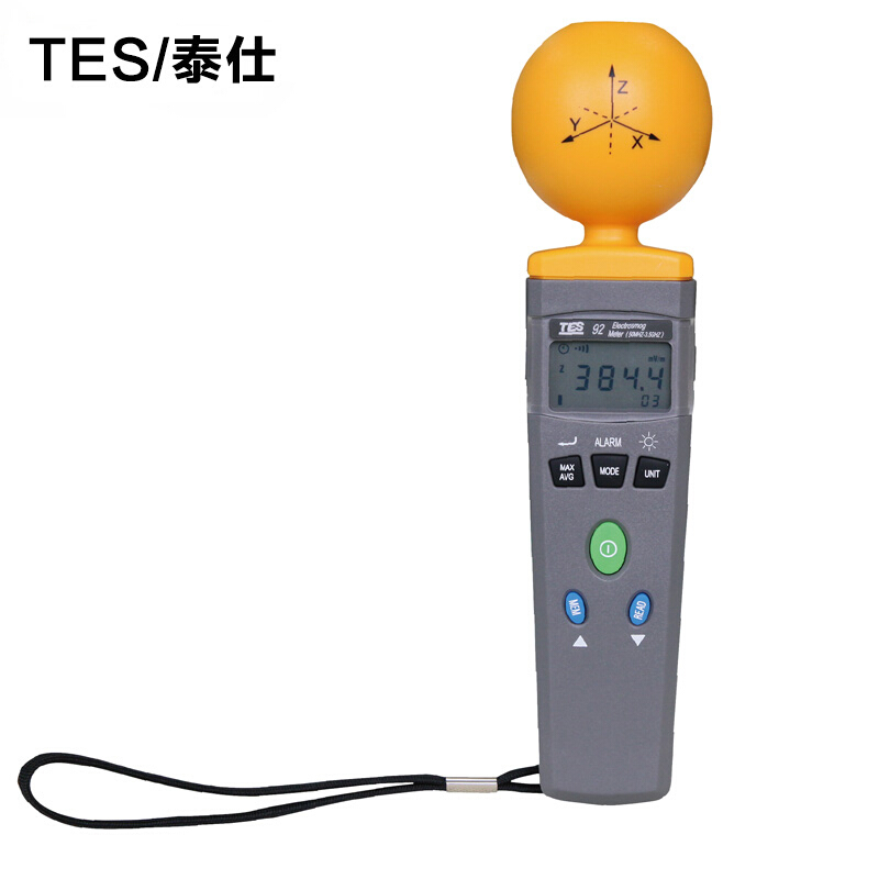 臺灣泰仕TES-92高頻電磁波測試計(jì)圖片3