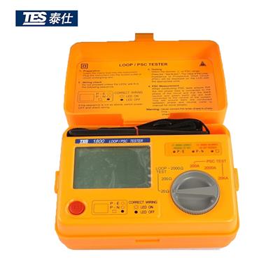 臺(tái)灣泰仕TES-1800A回路阻抗/預(yù)期短路電流測(cè)試儀圖片3