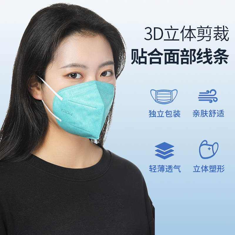 袋鼠醫(yī)生白色一次性醫(yī)用防護口罩圖片5
