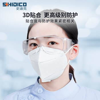 史迪克N95無菌醫(yī)用防護(hù)口罩N95口罩(黑色)圖片1