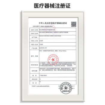 界面滅菌級藍色一次性醫(yī)用外科口罩圖片4