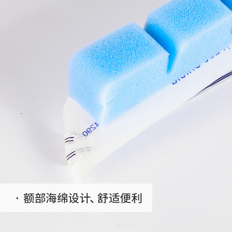 麥迪康2033高清防飛沫雙面防霧防護(hù)面屏圖片3