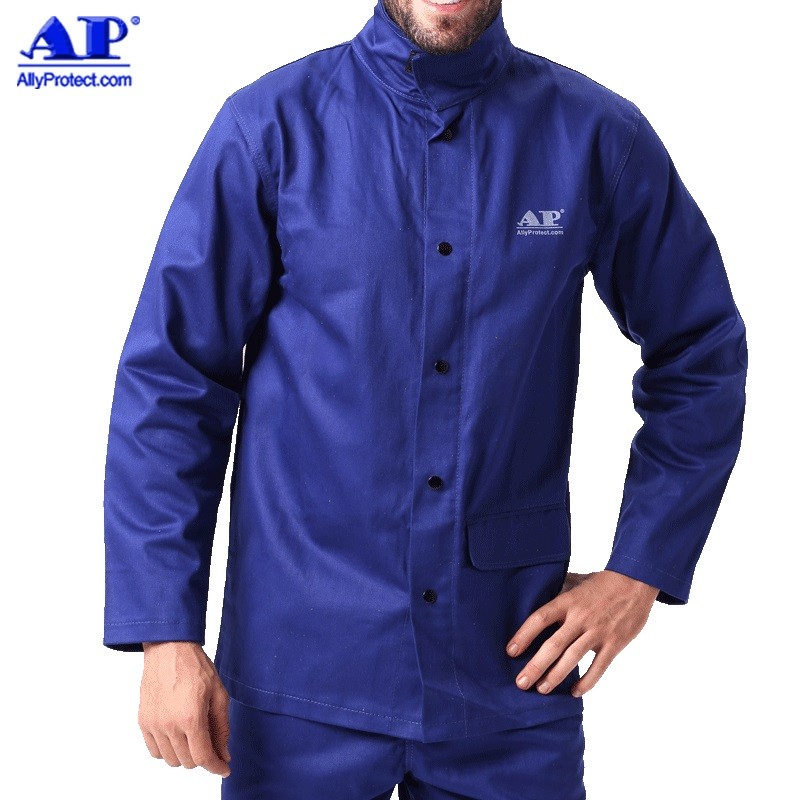 友盟AP-6830藍(lán)色防火阻燃工作服圖片1