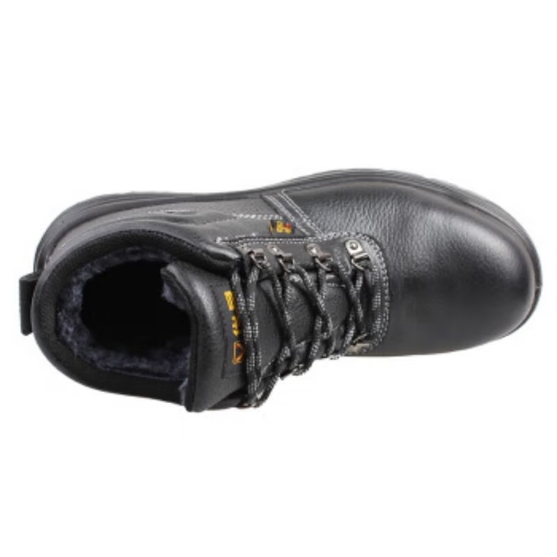 華昱HY0819黑色中幫防砸耐磨棉安全鞋圖片4 華昱HY0819黑色中幫防砸耐磨棉安全鞋圖片4