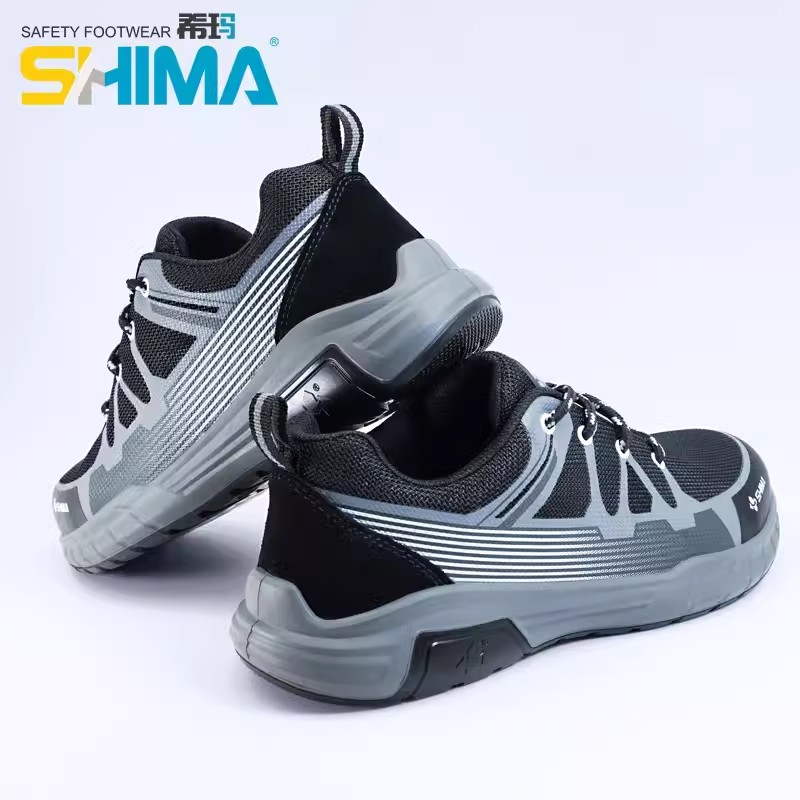 SHIMA?，擠C6508-3防滑耐油防砸防刺穿電絕緣安全鞋圖片2