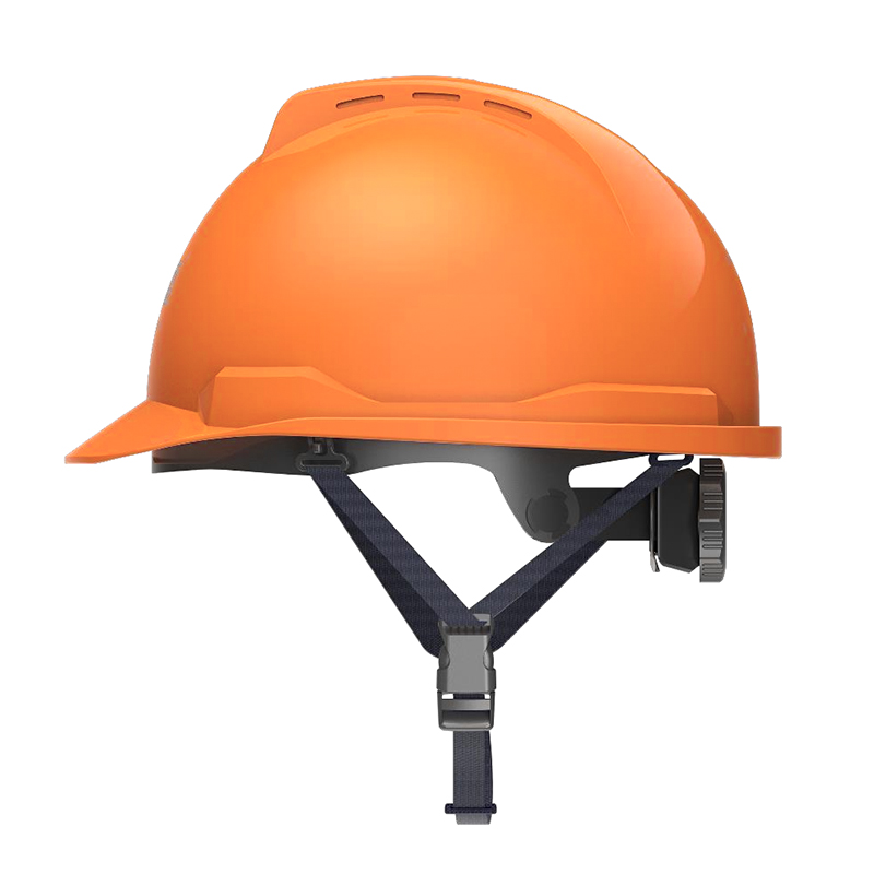 Honeywell霍尼韋爾Y99RAP103S Y99S系列ABS帶通風(fēng)孔四點(diǎn)快插下頦帶橙色安全帽圖片2