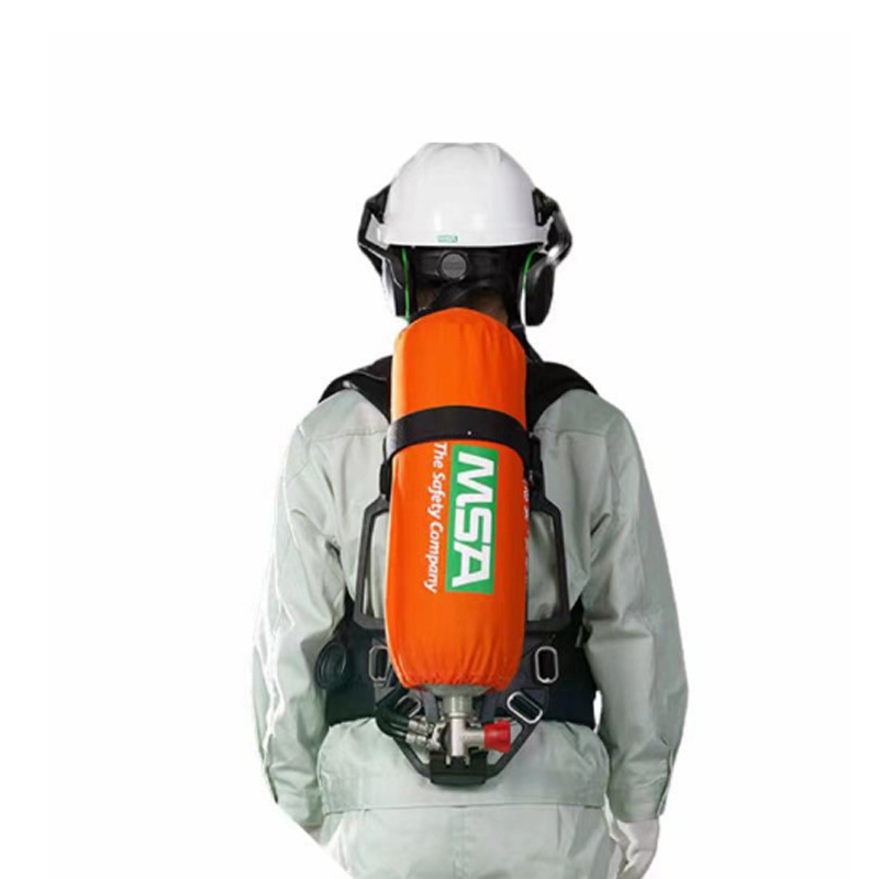MSA梅思安10241908正壓式空氣呼吸器6.8L有表瓶閥大號(hào)面罩體AX2300圖片6