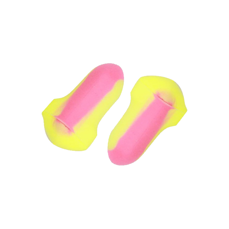 定和DH1016混色T型PU泡棉防噪音耳塞圖片1