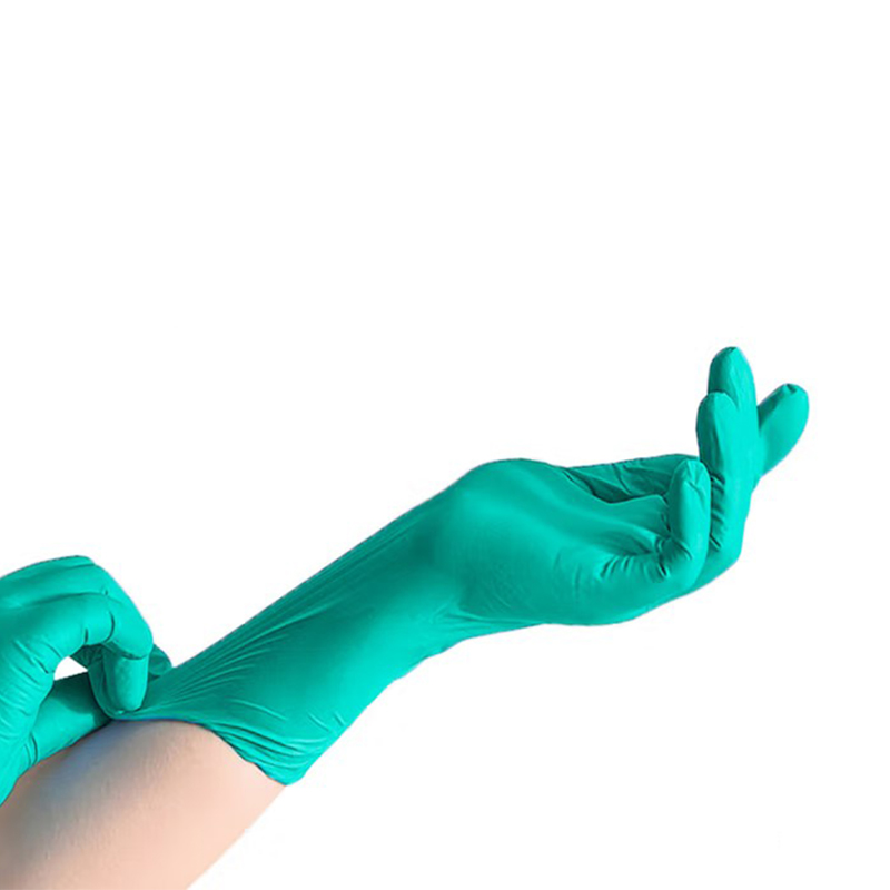 STANLEY史丹利ST5822綠色食品級一次性丁腈防化手套圖片1