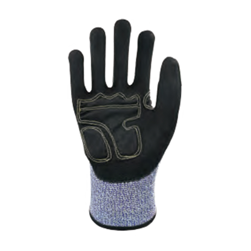 思衛(wèi)爾3330藍白色13針丁腈涂掌TPR掌背HPPE機械防撞手套圖片1 思衛(wèi)爾3330藍白色13針丁腈涂掌TPR掌背HPPE機械防撞手套圖片1