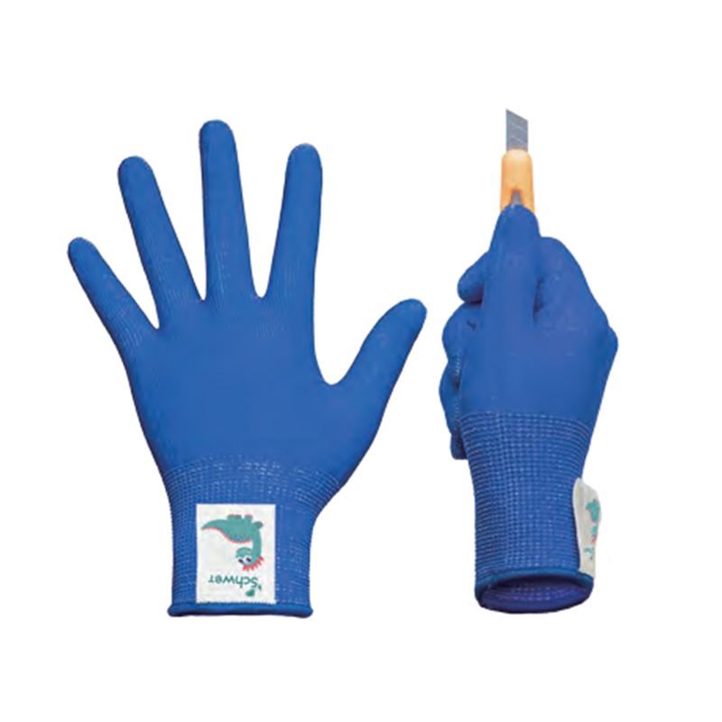 思衛(wèi)爾1917兒童款18針鎢絲HPPE防割手套圖片1