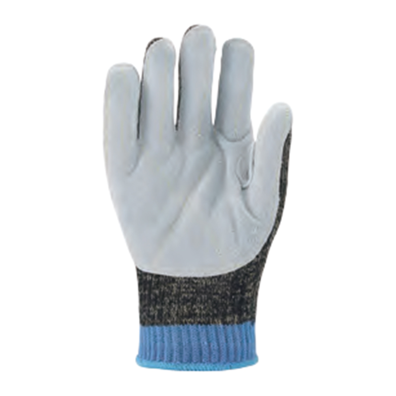 思衛(wèi)爾L116迷彩10針芳綸貼牛皮掌面阻燃防割手套圖片1