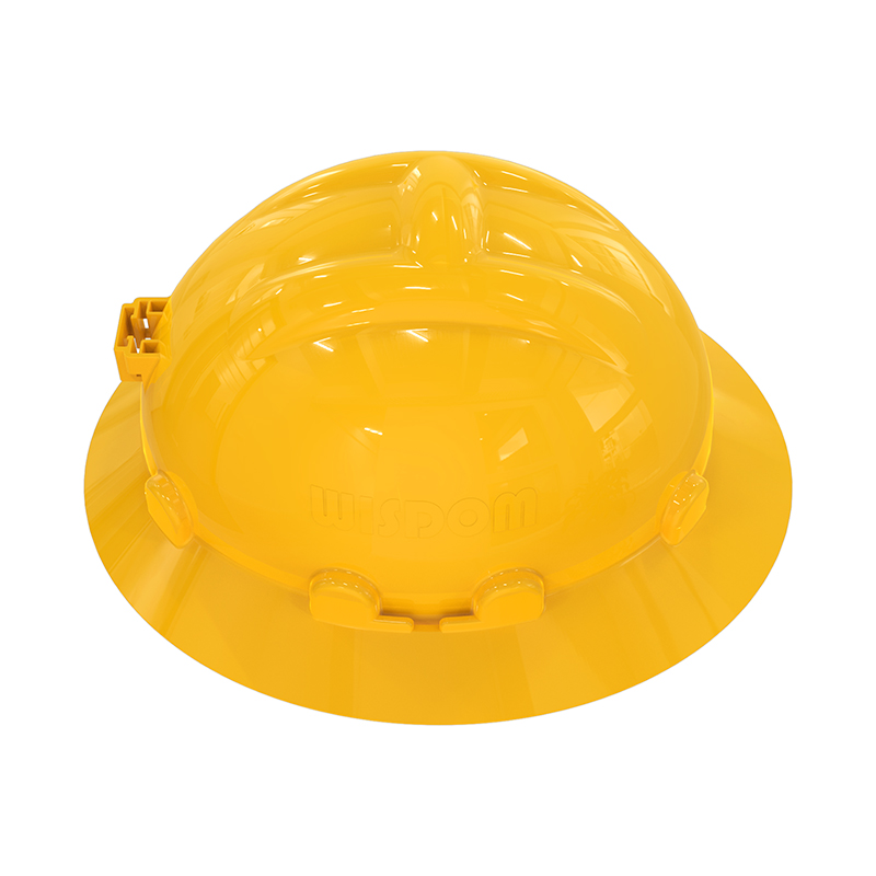 WISDOM威斯頓CKH118前卡槽款寬邊HDPE安全帽圖片4