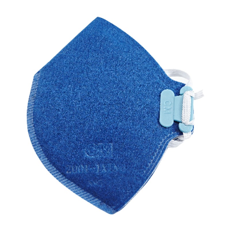 朝美2001藍(lán)色頭戴式KN95防塵口罩圖片2