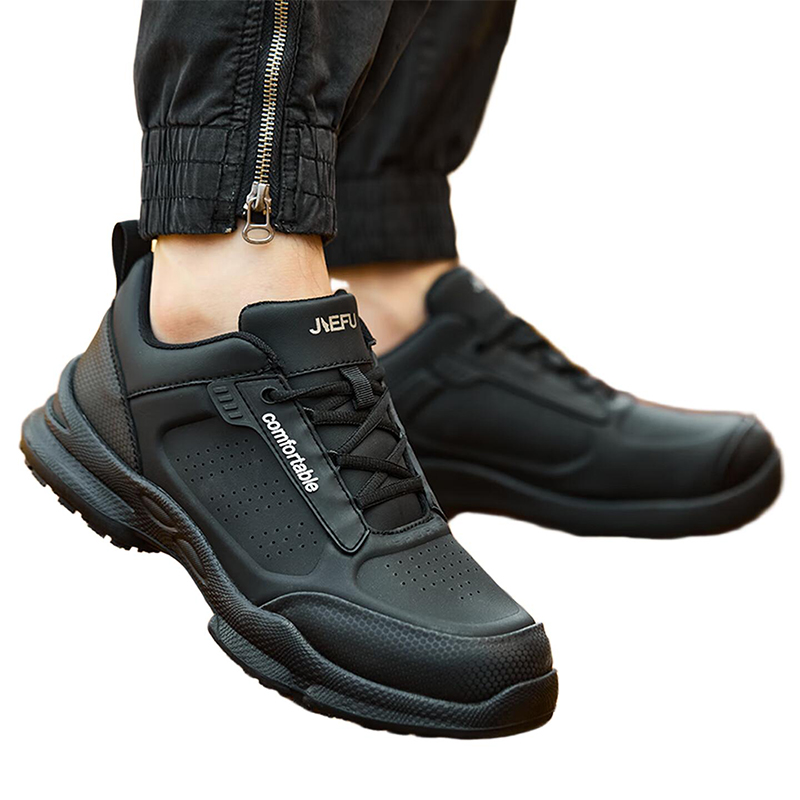 杰孚JF-886-2超纖皮防刺穿6KV絕緣防滑安全鞋圖片3