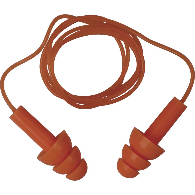 代爾塔103100CONICFIT100圣誕樹(shù)型帶線防噪音耳塞