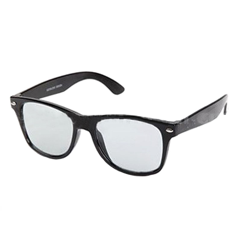 以勒1406H黑架平光防護(hù)眼鏡