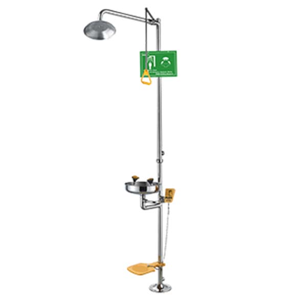 潤(rùn)旺達(dá)WJH0358A-3腳踏復(fù)合式緊急沖淋洗眼器