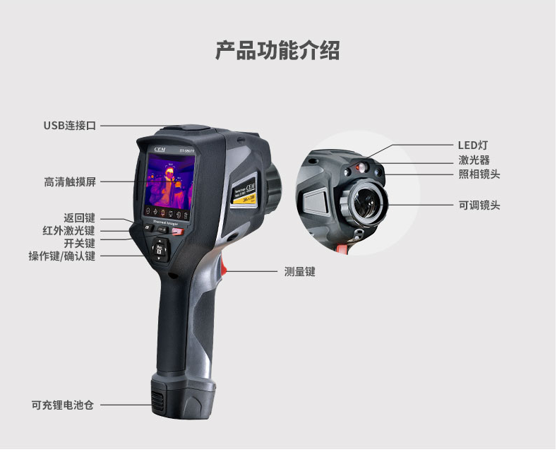 華盛昌DT-9897Y AI智能人臉識(shí)別溫度篩查紅外熱像儀