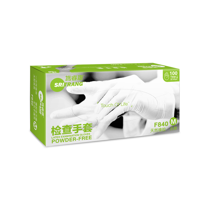 施?？礔840天然乳膠檢查手套