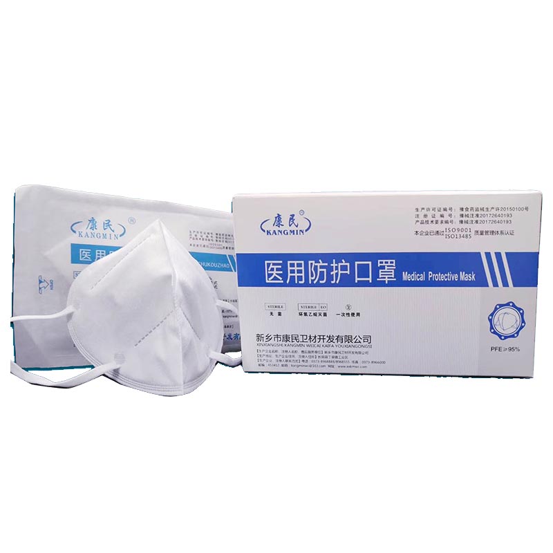 康民耳掛式醫(yī)用防護口罩