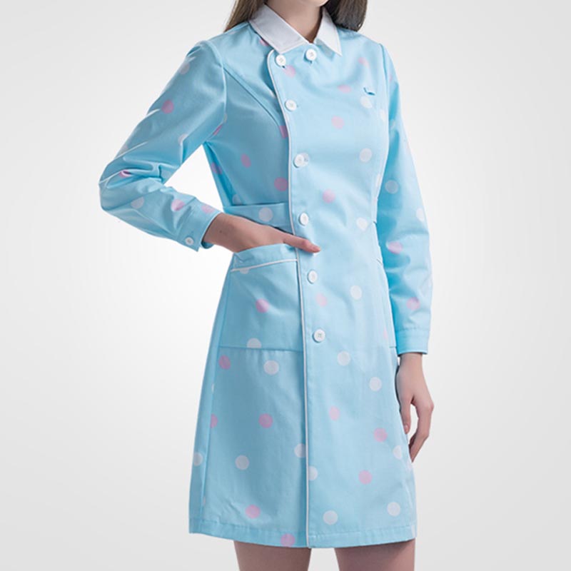 樂(lè)倍康NA152-N長(zhǎng)袖護(hù)士裙