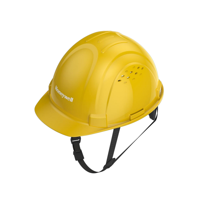Honeywell霍尼韋爾H99PBA102SCN H99pro加強ABS款帶通風(fēng)孔按鍵款黃色安全帽