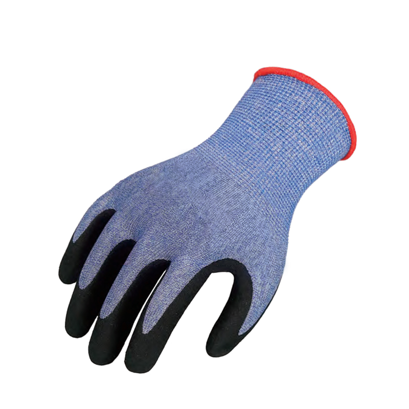 思衛(wèi)爾3900藍(lán)色18針輕薄超細(xì)丁腈發(fā)泡涂層HPPE防割手套