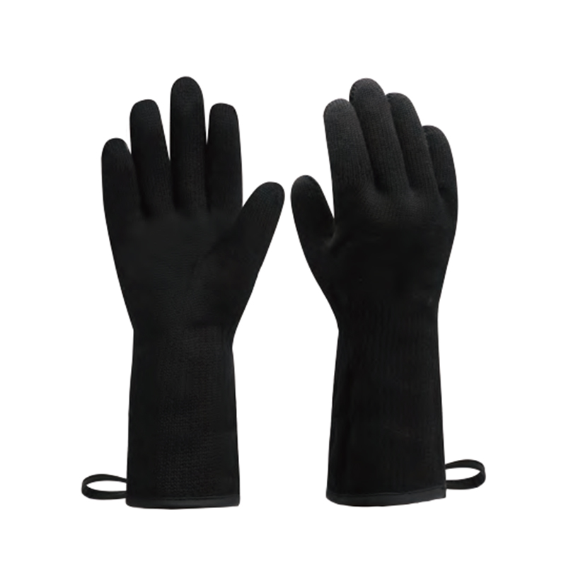 思衛(wèi)爾1134黑色10針滌棉防水防油耐熱阻燃耐高溫手套