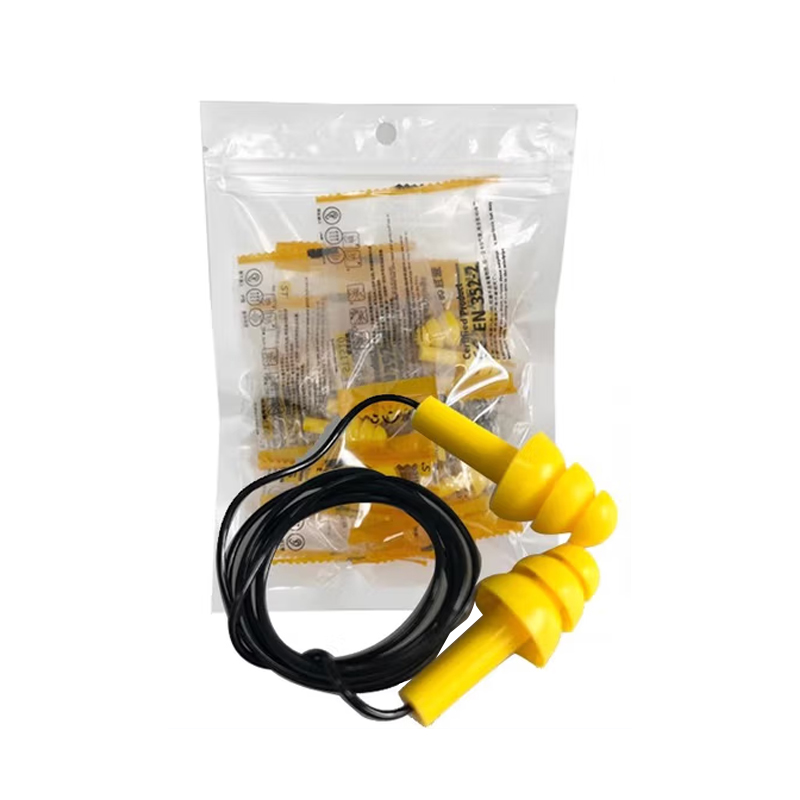 STANLEY史丹利ST1511黃色硅膠有線耳塞