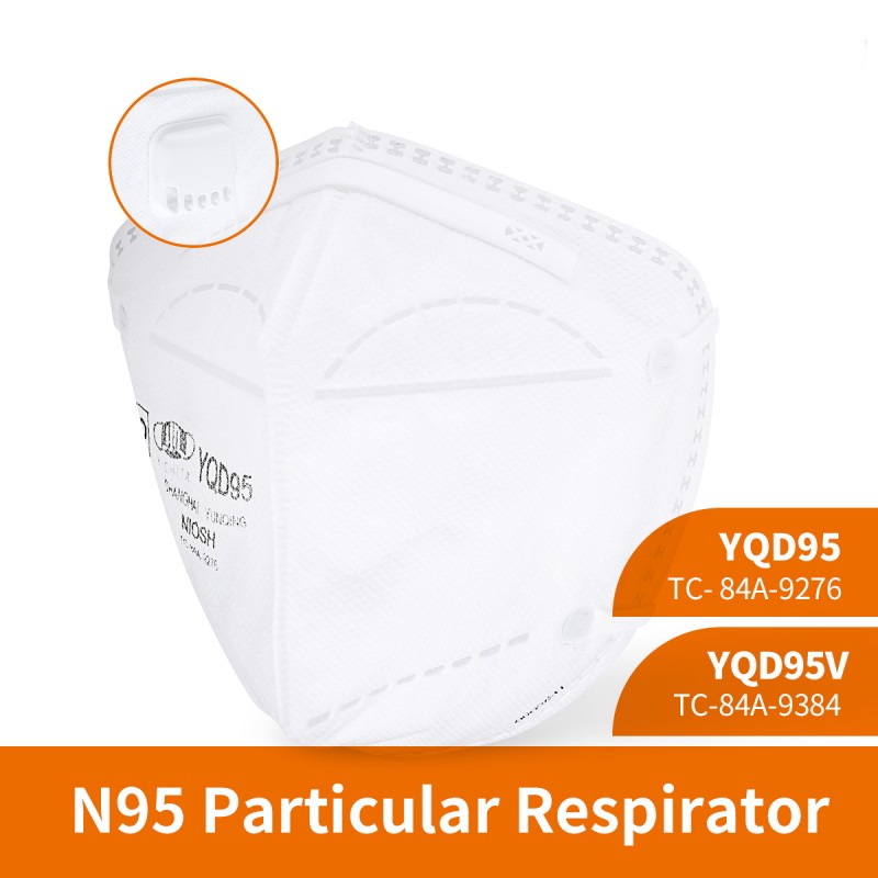 YICHITA宜啟戴YQD95頭帶式折疊N95防塵口罩