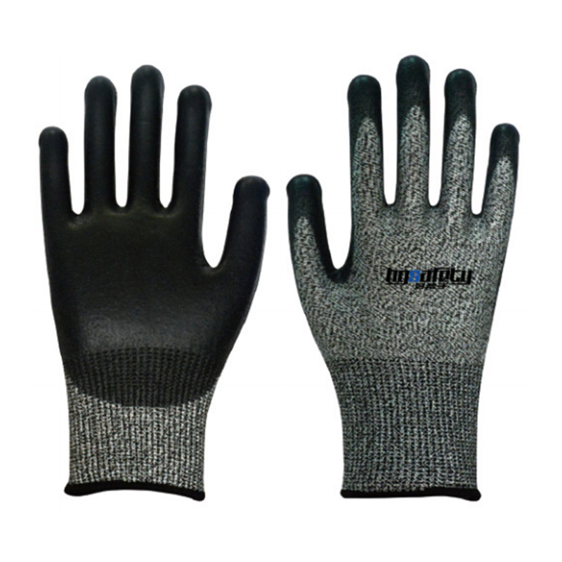 好幫手B3522F十三針歐標(biāo)防切割F級(jí)掌浸丁腈發(fā)泡手套