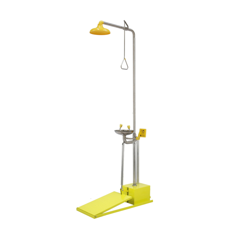 補(bǔ)天BTF81C碳鋼自動(dòng)排空防凍復(fù)合式洗眼器