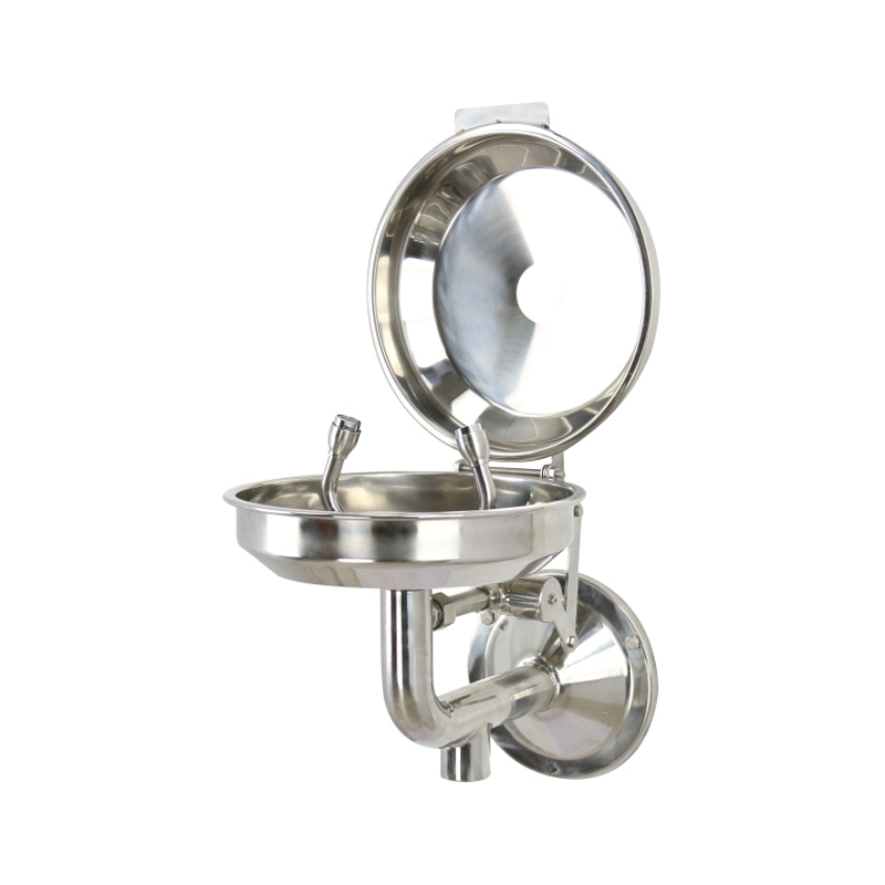 補天BTG32不銹鋼聯(lián)動翻蓋掛壁式洗眼器