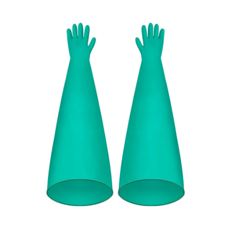 邦思爾BANGSIER 6-10NBR2032綠色丁腈橡膠手套