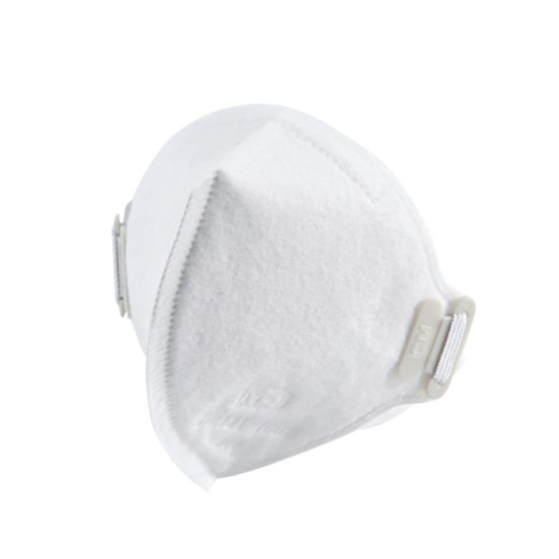 朝美2001白色頭戴式KN95防塵口罩
