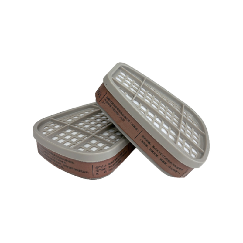 朝美P2001防有機(jī)氣體或蒸氣A1型濾毒盒