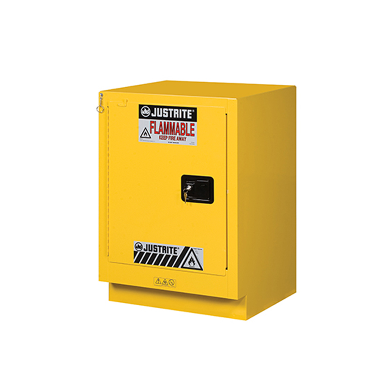 Justrite杰斯瑞特882430通風(fēng)柜下用安全存儲柜15加侖