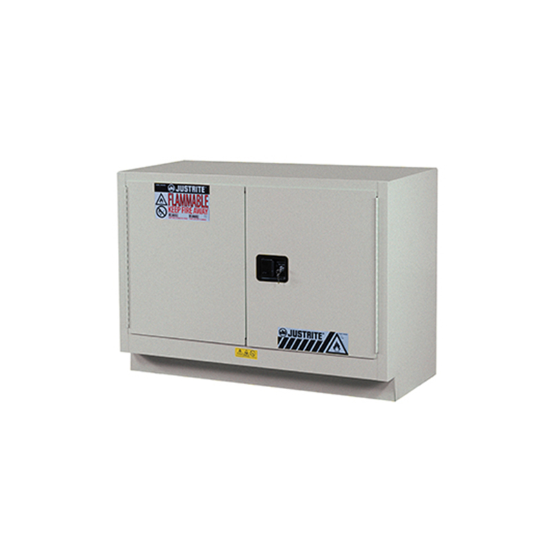 Justrite杰斯瑞特883620通風(fēng)柜下用安全存儲(chǔ)柜23加侖