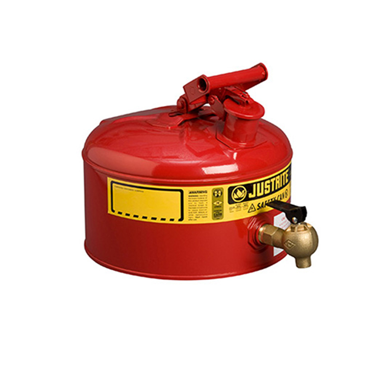Justrite杰斯瑞特7225140Z I型鋼制安全罐2.5加侖