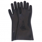 盛安黑色橡膠耐酸堿耐油手套 盛安黑色橡膠耐酸堿耐油手套