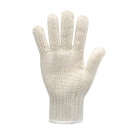 思衛(wèi)爾1801淺黃色8針曼陀林HPPE滌綸鋼絲防割手套