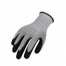 思衛(wèi)爾3303麻灰色13針雙層丁腈浸掌HPPE玻璃纖維防割手套 思衛(wèi)爾3303麻灰色13針雙層丁腈浸掌HPPE玻璃纖維防割手套