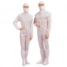 嘉柏利通L-2111X白色二連體潔凈服 嘉柏利通L-2111X白色二連體潔凈服