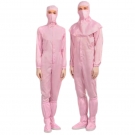 嘉柏利通L-2113X粉色二連體潔凈服 嘉柏利通L-2113X粉色二連體潔凈服