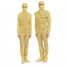 嘉柏利通L-2115X黃色二連體潔凈服